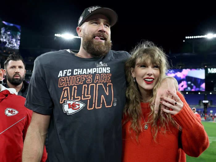 Travis Kelce auctioned 4 tickets for Taylor Swift's Eras Tour — and made $80,000 