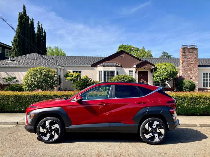 I took the new Hyundai Kona on a family road trip: It's a practical car with pizzazz that I'd be comfortable letting my teenager drive.