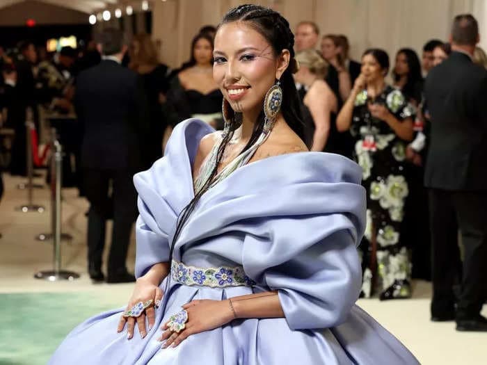 Quannah Chasinghorse says she's 'come so far' from her first Met Gala, where she felt like she didn't belong