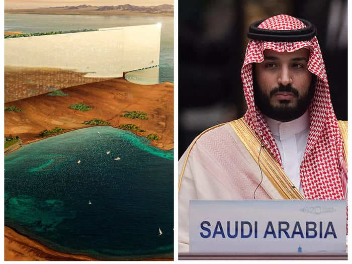 MBS might be ready for some 'tough conversations' about 'recalibrating' Saudi Arabia's Neom and Vision 2030 projects