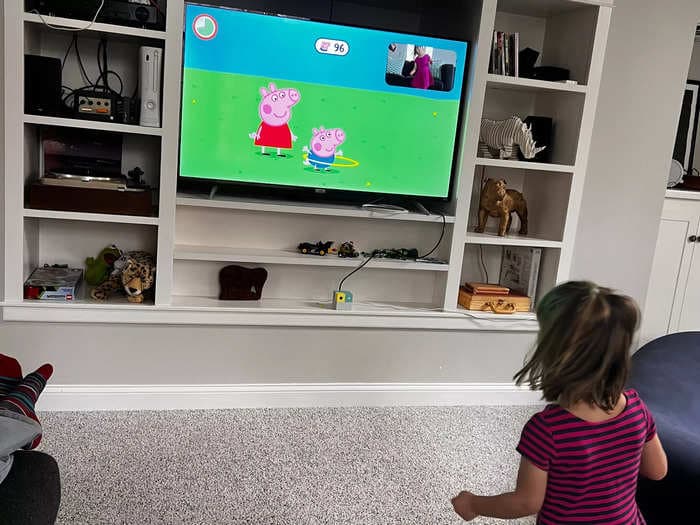 I was skeptical about introducing video games to my 3 young kids. I found an option that keeps them moving while playing. 