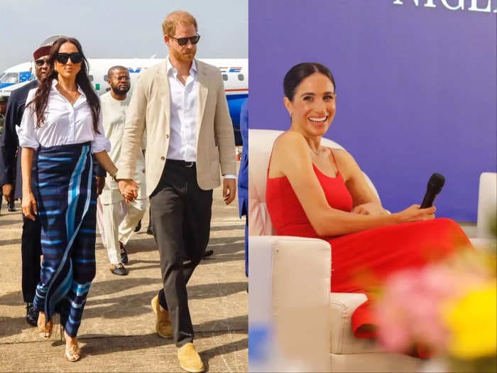 All the looks Meghan Markle wore on her trip to Nigeria, ranked