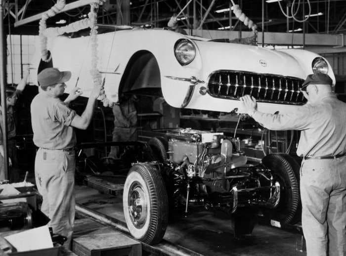 The Very First Chevy Corvette Hit The Road 60 Years Ago Today