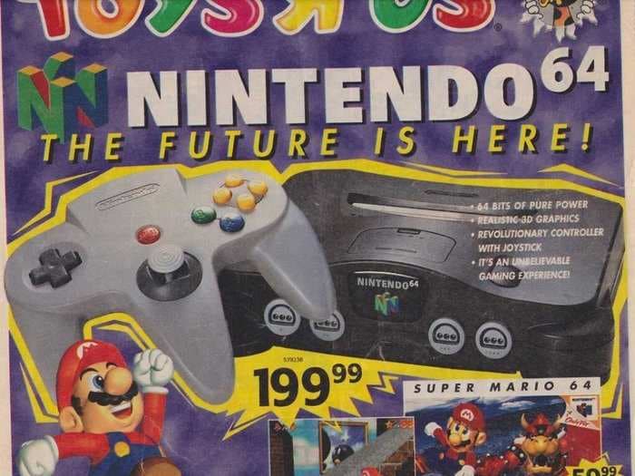Here's What A Toys 'R' Us Catalog Looked Like In 1996