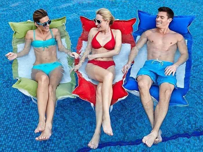 These Water Hammocks Are A Pool Toy For Grown-Ups