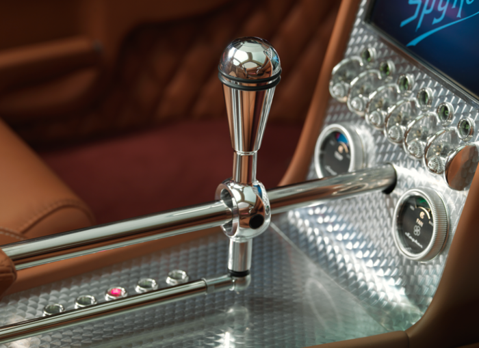 The Old-School Gear Shift Is The Coolest Feature In Spyker's Concept Car