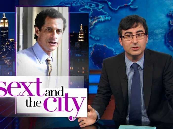 JOHN OLIVER TO ANTHONY WEINER: 'You Are Not 9/11-Ing' Your Sexts