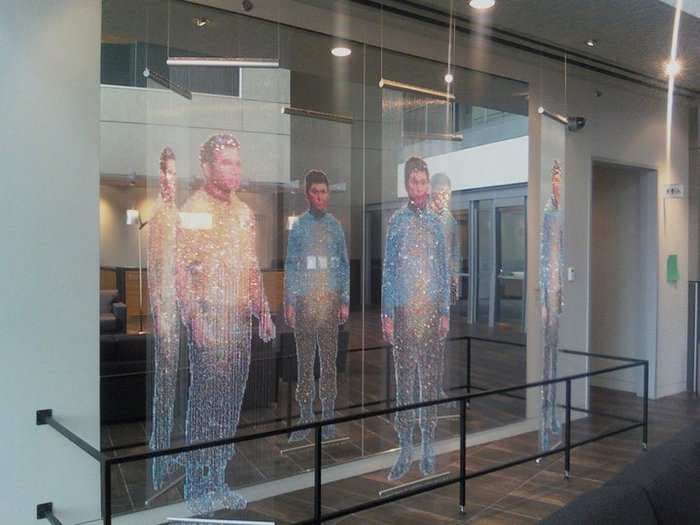 The Crew Of Star Trek Beams Into Microsoft's Lobby