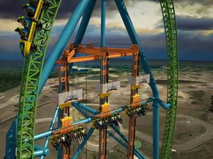 Six Flags Great Adventure Is Launching A Terrifying New Ride Inside The Park's Tallest, Fastest Roller Coaster