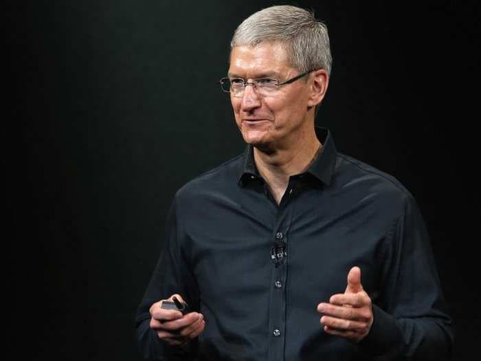 Tim Cook's Black Shirt Is The Successor To Steve Jobs' Black Poloneck 