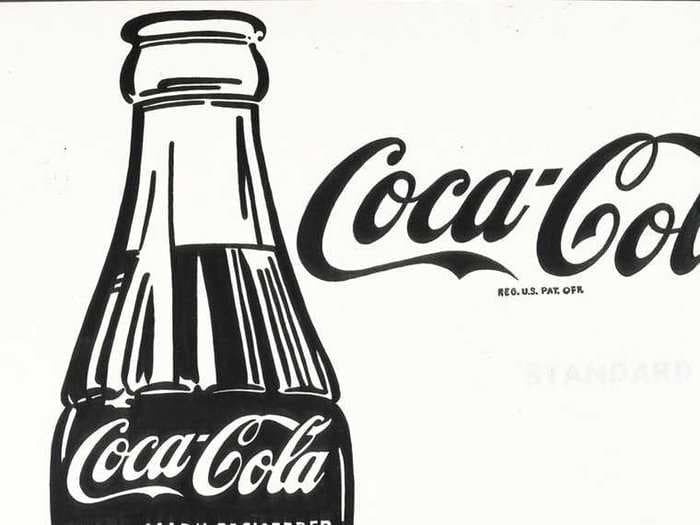 Andy Warhol's Human-Sized Painting Of A Cola-Cola Bottle Could Sell For $60 Million