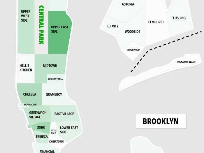 MAP: New Yorkers Say These Neighborhoods Have The Hottest Residents