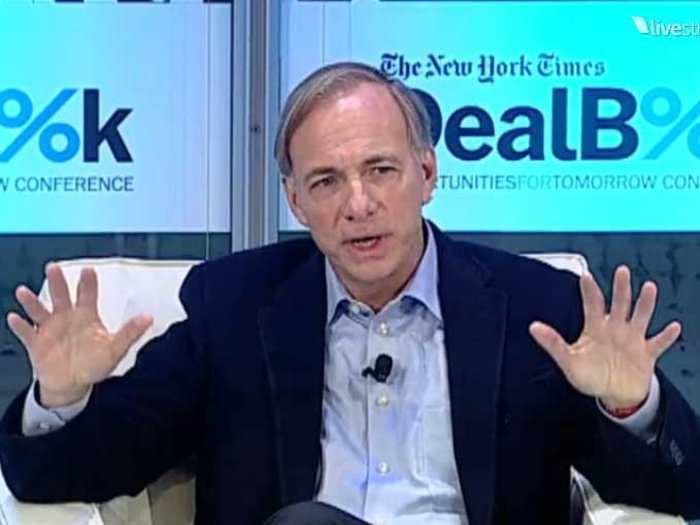 LIVE: Ray Dalio Is Speaking At The DealBook Conference 