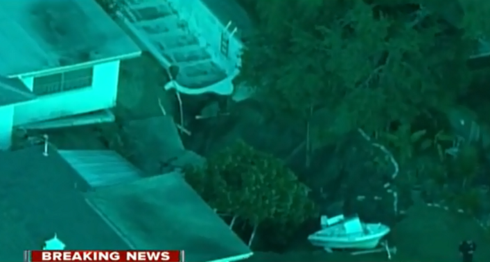 Florida Sinkhole Swallows Two Homes