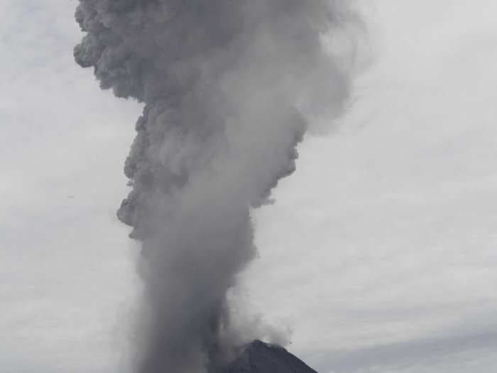 Volcanic Eruption Creates A New Island South Of Japan