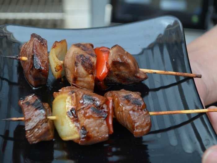These Delicious Skewers Were Cooked Automatically On A Smart Grill 