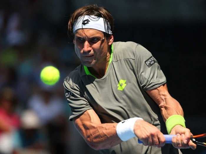 Third-Ranked Tennis Player David Ferrer Is Insanely Ripped