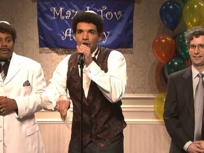 Black And Jewish Drake Celebrates His Bar Mitzvah In 'SNL' Monologue