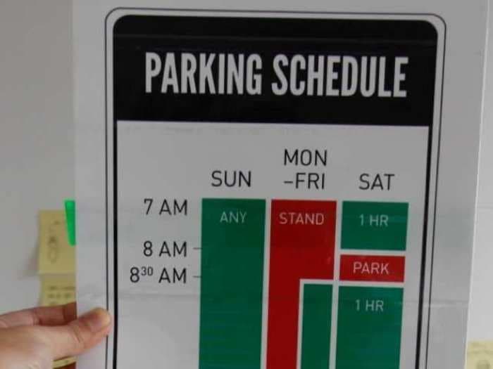 Finally, A Parking Sign That's Easy To Read