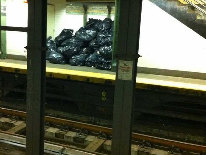 New York's Subway System Is Getting Rid Of Trash Cans