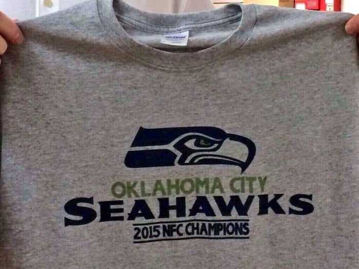 Oklahoma City Brewery Created An Amazing T-Shirt Trolling Seahawks Fans