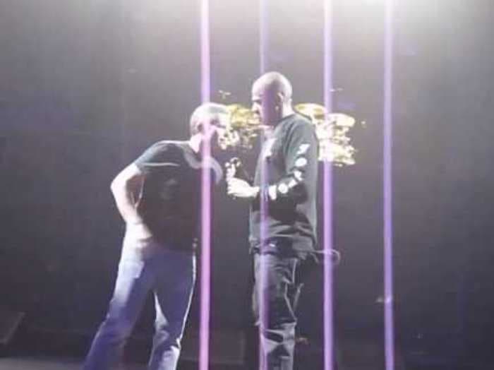 Watch This CEO Make Jay-Z Go Wild On Stage As He Sings Frank Sinatra's 'New York, New York' 