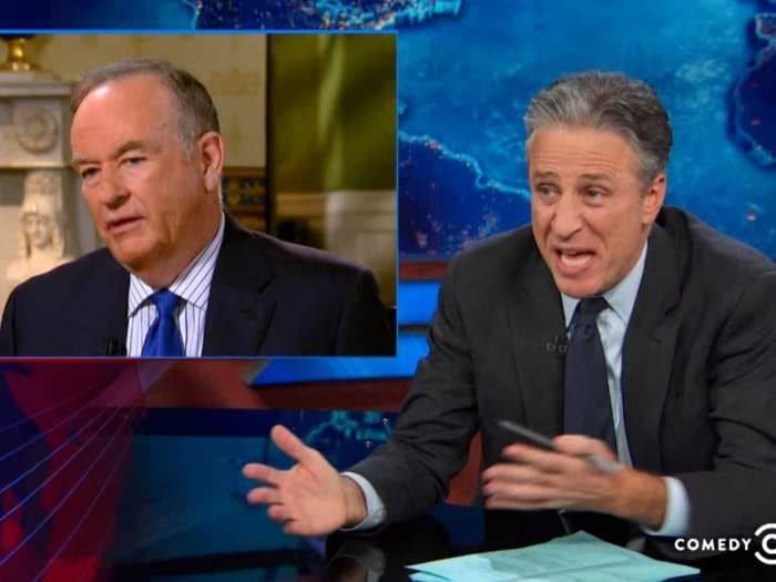 Jon Stewart Rips Into Bill O'Reilly And The Fox News 'Scandal Grab-Bag'