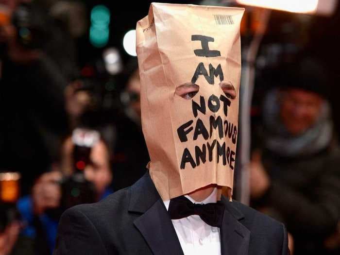 Shia LaBeouf Wore A Paper Bag On Head To Movie Premiere