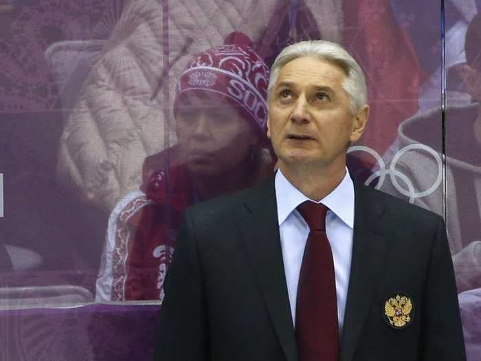 Russia's Hockey Coach Gives Amazing Postgame Interview: 'Eat Me Alive Right Now'