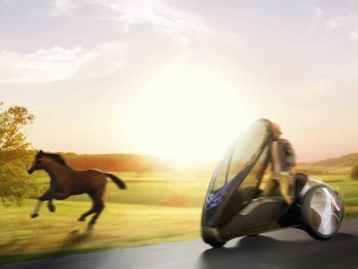 Toyota's New Concept Is More High-Tech Horse Than Car