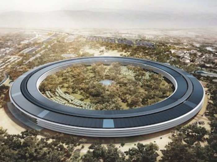 Apple's New Spaceship Headquarters Will Render Cars Invisible 