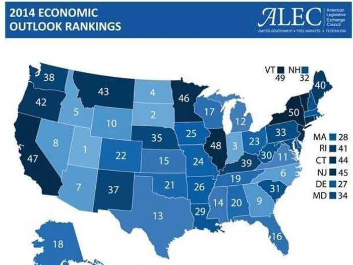 This Map Of The Most Competitive States In America Is A Joke
