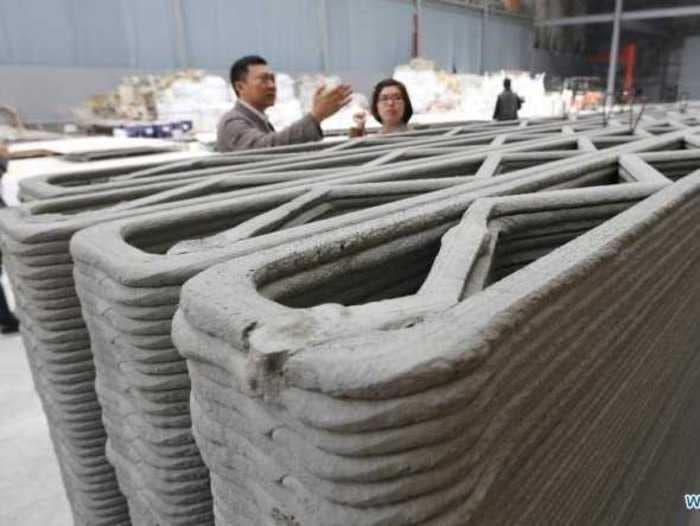 How A Chinese Company 3-D Printed 10 Houses In A Day