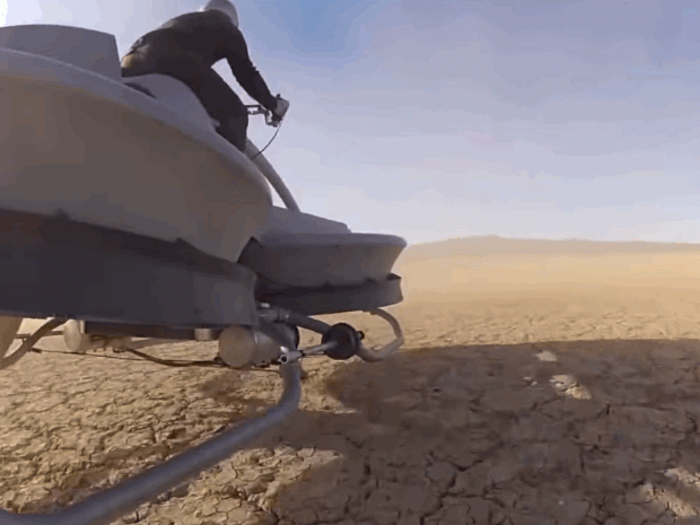 A Hover Bike Straight Out Of 'Star Wars' Will Hit The Market In 2017