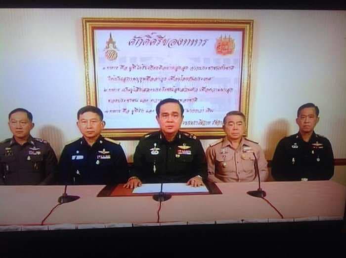 Thai Army Has Taken Control Of The Government