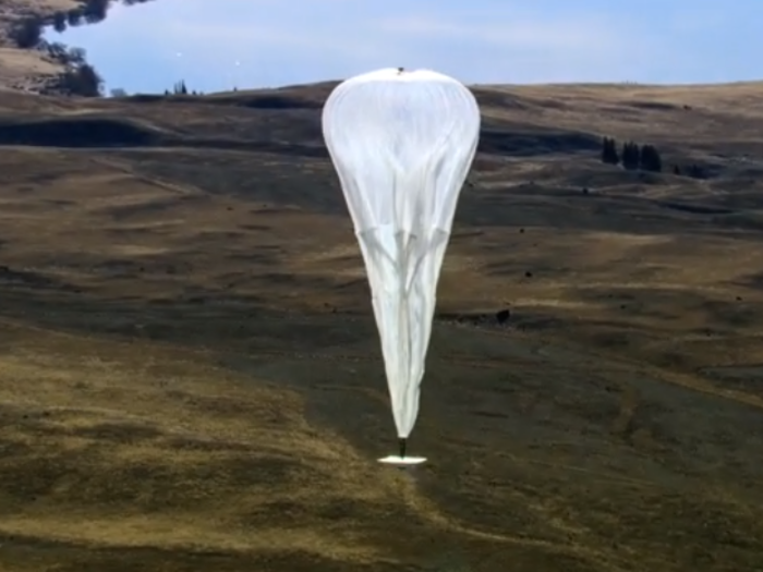 One Of Google's High-Tech Internet Balloons Crashed