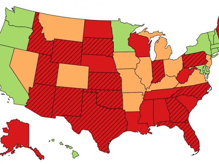 This Map Shows If Your Governor Is A Climate Change Denier
