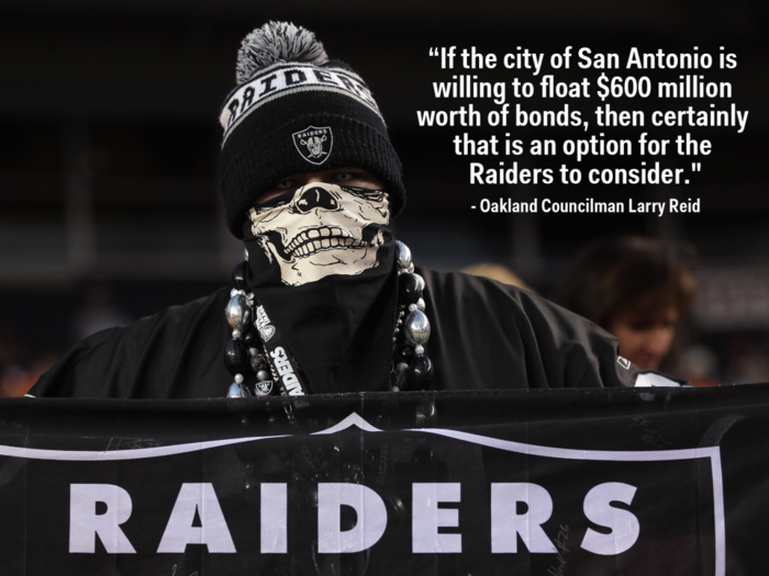 The Oakland Raiders Moving To San Antonio Is More Than A Threat