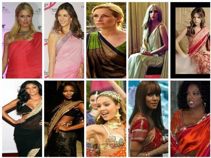 Sarees Making Their Way Into Hollywood: Here Is How