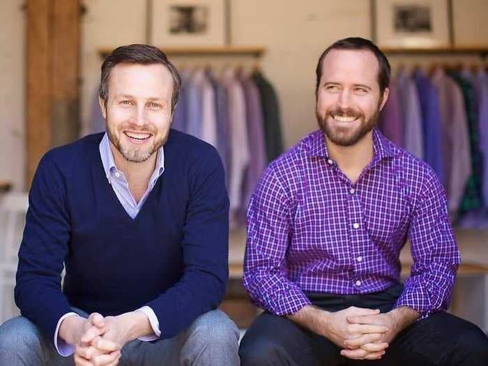 How The Lehman Collapse Inspired Two Friends To Start A Luxury Men's Clothing Company 
