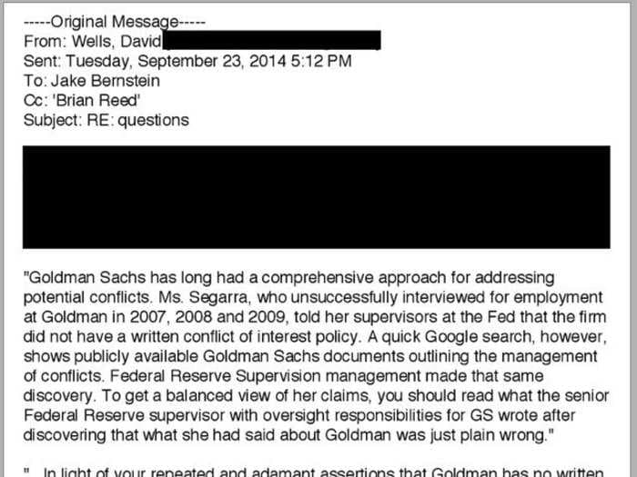 GOLDMAN: That Fed Official Who Secretly Recorded Us Desperately Wanted To Work Here
