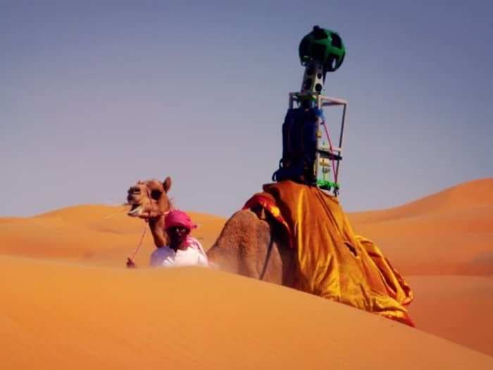 Google Strapped A Street View Camera To A Camel's Back In The Middle Of A Desert, And The Video Is Gorgeous