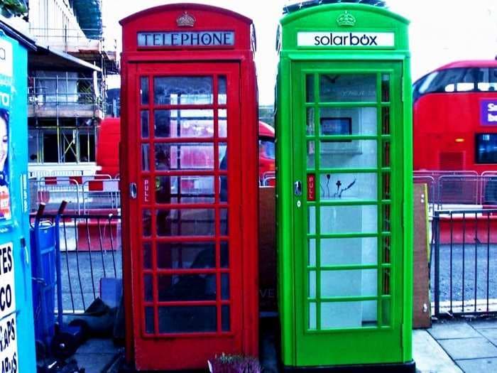 2 Economics Grads In London Are Changing The Color Of Those Iconic Red Telephone Boxes - And Some People Hate It