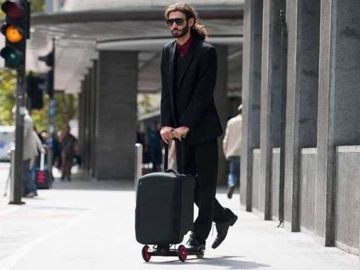 A Carry-On Approved Suitcase Doubles As A Scooter So You Never Miss Another Flight
