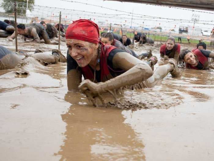 People Are Lining Up To Compete In This Filthy, Grueling Obstacle Course