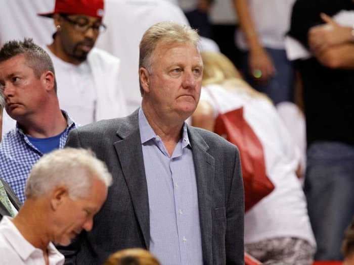 LARRY BIRD: Young NBA Players Shouldn't Take Pay Cuts