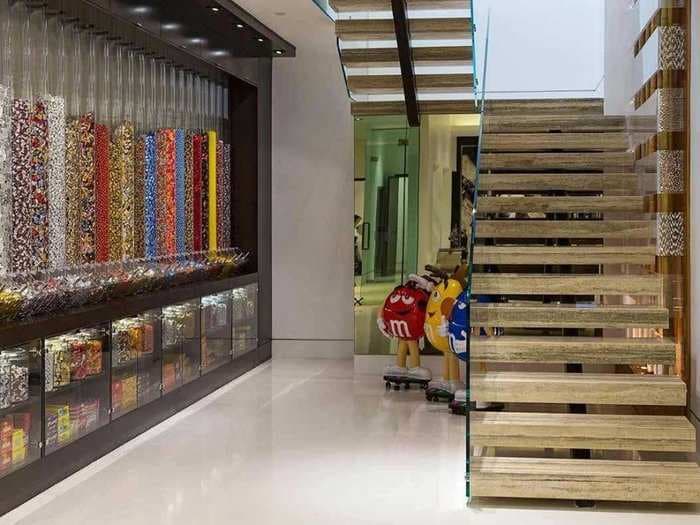 The Minecraft Creator's New $70 Million Mansion Has A Massive Candy Wall