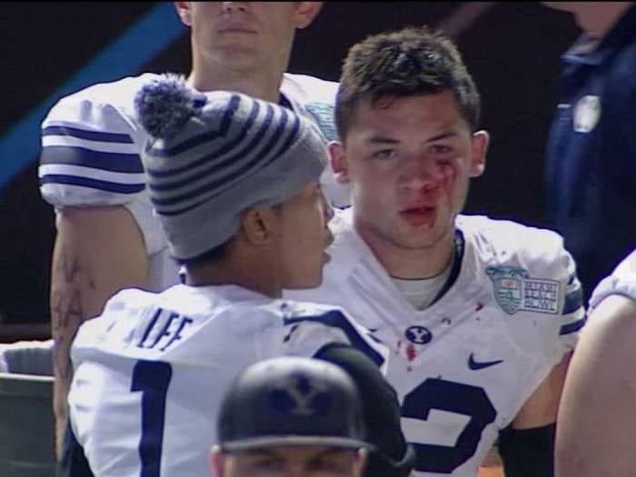 BYU-Memphis Bowl Game Ends With One Of The Ugliest Brawls In A Long Time