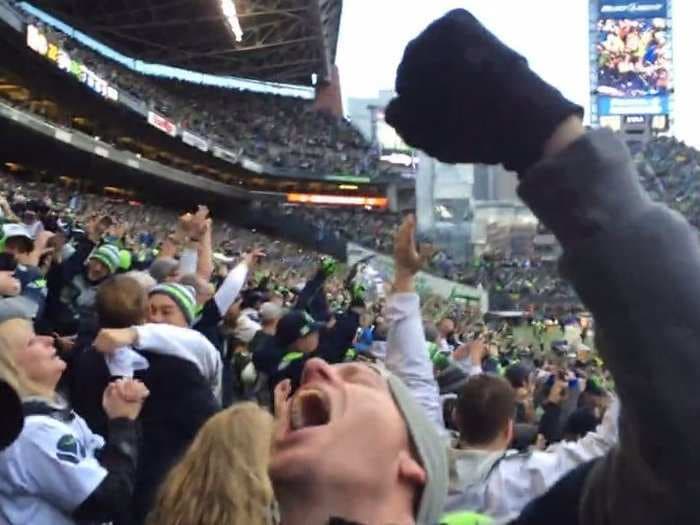 A Seahawks Fan Got An Awesome Video Of The Touchdown That Sent Seattle To The Super Bowl