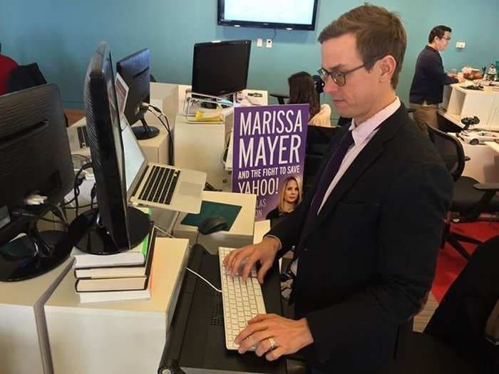Check out today's Q&A with Business Insider correspondent Nicholas Carlson on his new book, 'Marissa Mayer and the Fight to Save Yahoo'
